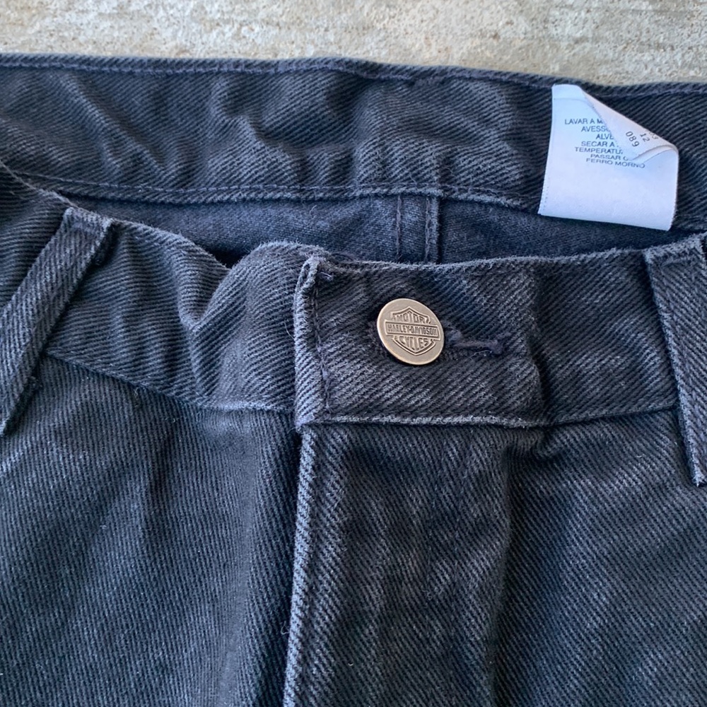 Harley Davidson Vintage Black Jeans - Picture 11 of 15